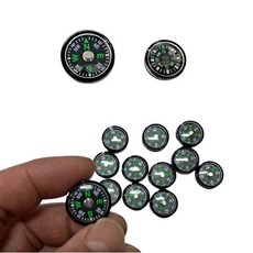 벌크 미니 나침반/등산 레저 나침반 학교 과학 실험 교구 실험용 등산용, 나침반1.5cm(1개), 혼합색상, 1개
