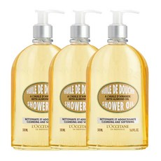 록시땅 아몬드 모이스쳐라이징 샤워 오일 500ml 3개, 단품