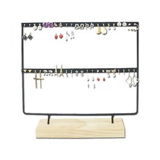 나무귀걸이거치대