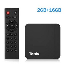 스마트 안드로이드 TV 박스 셋톱 박스 TV BOX Tanix 11 TV 박스 Amlogic S905W2 2G 16G AV1 BT 2.4G 및 5G 듀얼 와이파이 4K HD, 9) 영국 플러그 - 2GB16GB, 1개