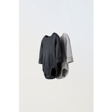 자라 베이비 ZARA BABY 조절 가능한 리브드 바디수트 2개 세트 - 컬러 : 그레이시 282048
