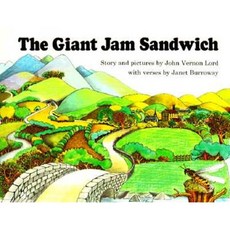 The Giant Jam Sandwich Paperback, Houghton Mifflin Harcourt