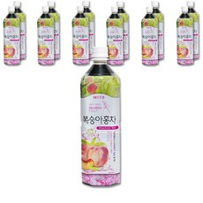 (강추)미토 복숭아홍차 액상차 1020ml(12개), 1개, 1020ml