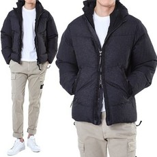 CP COMPANY [명품]씨피컴퍼니 고글패치 덕다운 후드 패딩점퍼15CMOW22..