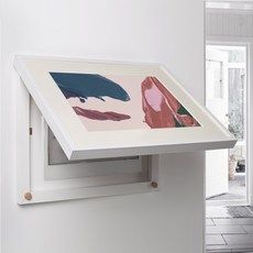 모던한 인테리어 두꺼비집가리개 배전함개리개 배전함 배전함커버 두꺼비집정리 인테리어액자 간단하고 현대적인 장식 그림 전기 미터 상자 그림 펀칭하지 않고 매달려 매달려 벽화 벽화 Kafka, 미터 박스 G 거울 + 단일 가격 + 50 * 62 (최대 폭 38cm x 폭 51cm) + 33mm 나뭇결 프레임개