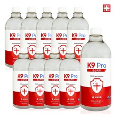 K9 Pro 전용 손소독제 1L 10개/500ml 20개 택1 리필용 액상스프레이 K9proplus, 리필용 손소독제 1L 10개, 리필용 손소독제 1L 10개