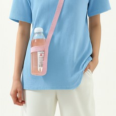 루엔 호환 가능 물병 텀블러 스트랩 홀더, 인디핑크, 1개