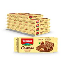 Loacker Gardena Hazelnut Enrobed Wafers 38g/1.34oz. Loacker Gardena 헤이즐넛 코팅 웨이퍼 38g/1.34oz. 25개