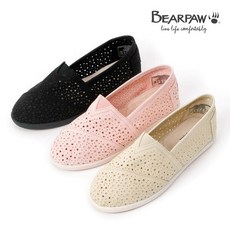 [백화점몰] 베어파우 여성 슬립온 (BEARPAW)21SS SAGE PUNCHED 3종(K3300)
