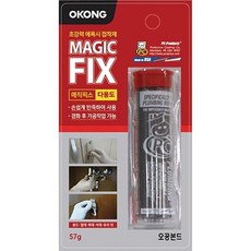 오공 매직픽스 다용도 접착제 57g 에폭시접착제, 1개