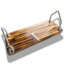 단단한 나무 의자 발코니 2미터 사슬 체인 방지 50X20 야외 안뜰 CM 레드 벨트, 탄화판50X20cm아웃도어밴드, 1개