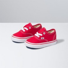 [미국정품] 반스 토들러 유아신발 슬립온 스니커즈(1~4세) Vans Toddler Authentic - ED9RED
