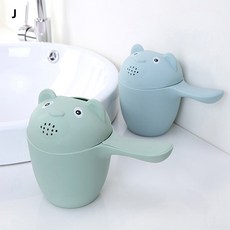유아용 목욕 바가지 블루, 1개