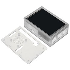 라즈베리 파이 3 컬러 TFT 큰 화면 LCD 디스플레이 3.5 인치 + ABS 케이스 + 터치 펜 LCD 디스플레이 모니, 한개옵션, 01 transparent