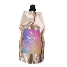 [셀프다운펌] 헤어씨 씨 스트레이트 다운펌 헤어씨다운펌, 2개, 500ml