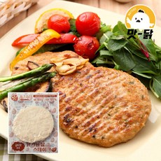 [맛닭] 훈제 닭가슴살 스테이크 (갈비맛) (100gx50팩), 100g, 50개, 상세 설명 참조