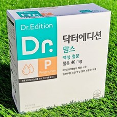  웰꼼베베 닥터맘스 액상 철분, 10ml, 60개 