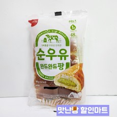 삼립 순우유 완듀완듀팡 110G, 1개