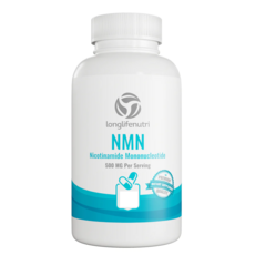 Longlifenutri 롱라이프뉴트리 NMN 500mg 60 베지캡슐, 1개, 60정 - nuprimewr-2