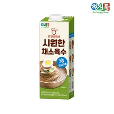 정식품 간단요리사 시원한 채소육수 950mlx6팩, 6개, 950ml