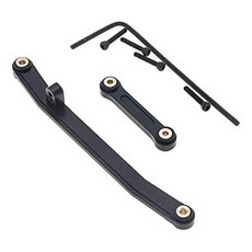 CODA RACING AXIAL SCX24 AXI90081 AXI00004 용 알루미늄 스티어링로드 타이 링크 124 RC 크롤러 카 업그, 단색_One Size, 단색_One Size, 단색