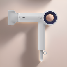 유닉스 BLDC 디오 저소음 경량 드라이기 UN-A7300N 1650W, 화이트