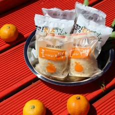 제주도직송 제주 혼합 오메기떡 팥/귤/흑임자/크림치즈, 40개, 60g