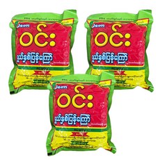 미얀마음식 베리어스 프라이드피 윈 콩볶음 400g x 3개 Miyanma Win Double Fried Beans