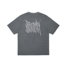 브라운브레스 TAG PIGMENT TEE - CHARCOAL