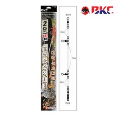 백경 실속형 2단 우럭채비 4세트 BK-413, 4개