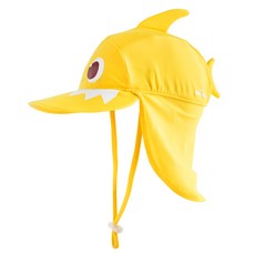 핑크퐁 플랩캡 아기상어 옐로우 물놀이 수영 모자