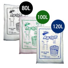 푸르미 쓰레기봉투 80L / 100L / 120L, 후래쉬 크린롤백 30x40 500매 12개, 1개