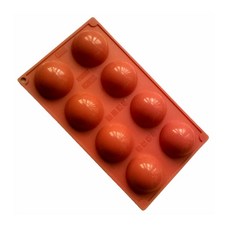 반원 젤리 초콜렛 베이킹 떡만들기 실리콘몰드 8구, 1개, 1개