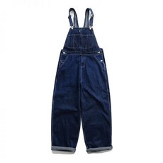 남성데님점프슈트