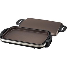 조지루시 Zojirushi 전기 그릴 팬 EA-DCC10 Gourmet Sizzler, Stainless Brown_Extra Large | - ea10