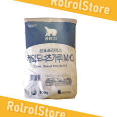 곰표 케잌도너츠가루 (M/C) 10kg 도너츠가루 도넛믹스, 1개