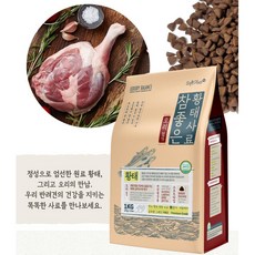 노견 아기강아지 관절 사료 황태 오리 1kg 노령견사료, 1개, 상세페이지참조