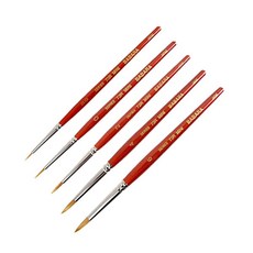 바바라 세필붓 73R 5본조 세트, 9세트