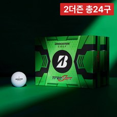 [2더즌 총24구] 브리지스톤 NEW 트레오 소프트 2.0 골프공, 2세트, 12개입, 화이트