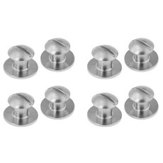 4 쌍 내구성 스테인레스 스틸 기술 스쿠버 다이빙 다이브 백 플레이트 패드 책 나사 교체 m7x10mm|풀 & 액세서리|, 1개, 단일