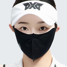 모델로화장품 여성용 피부과 개발 모델로 자외선차단 골프 스포츠 운동 마스크, 블랙