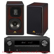 데논 AVR-X550BT+캐슬 북셀프 AVON1 아본1 패키지, 오디오