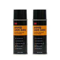 3M 프리미엄 스티커제거제 PIC10 접착제 테이프 끈끈이 잔사 자국 제거, 295g, 2개