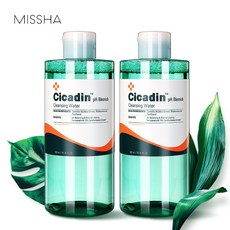 미샤 (1+1) 시카딘 약산성 블레미쉬 클렌징 워터 300ml, 2개