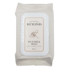 비욘드 라이스밀크 마일드 딥 클렌징 티슈