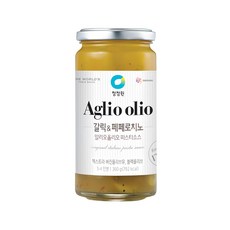 청정원 갈릭 앤 페페로치노 알리오올리오 파스타소스, 360g, 1개 360g, 1개