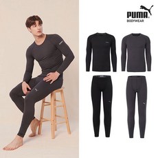 CJ [푸마] 바디웨어 익스트림 히트 플러스 남성 웜웨어 4종 세트