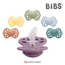 BIBS 덴마크 아기쪽쪽이 빕스 인피니티 노리개젖꼭지, SIZE 2, 7.바이올렛스카이, 1개