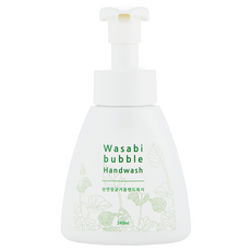 13.5 와사비 버블 핸드워시 순한 물비누 손세정제 240ml