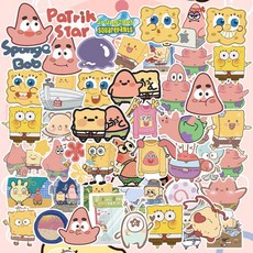 스폰지밥창문스티커